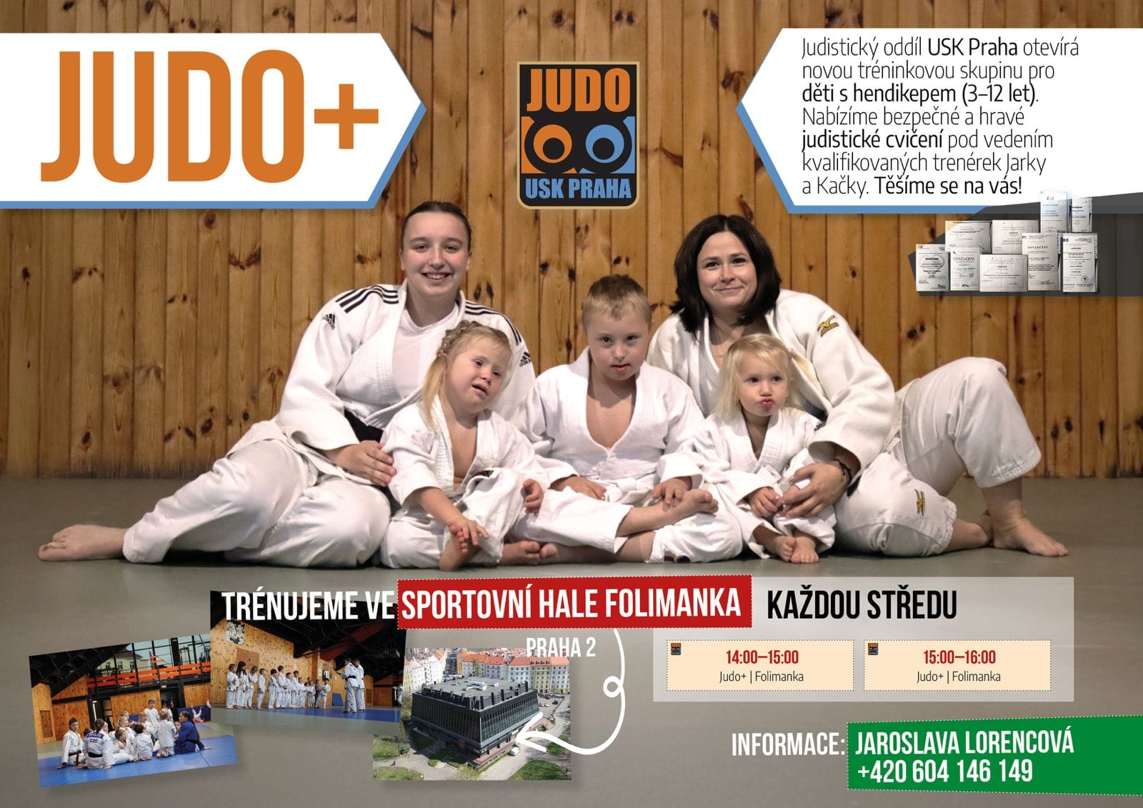 Proběhl první trénink Judo+