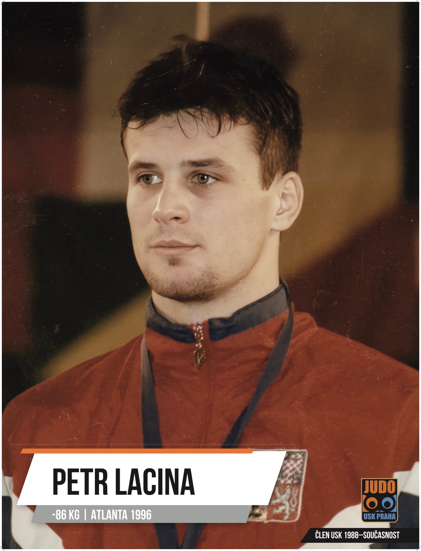 Legenda USK 8 – člen oddílu, který startoval na olympijských hrách