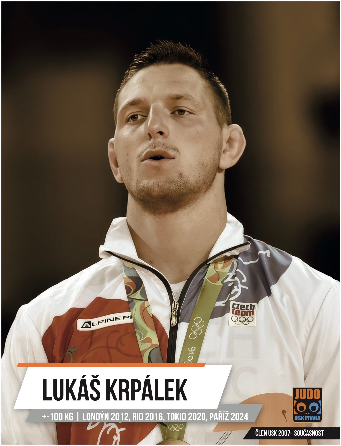 Legenda USK 9 – člen oddílu, který startoval na olympijských hrách